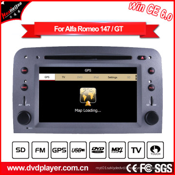 Navigation GPS avec Auto DVD GPS pour Alfa Romeo 147 Hualingan